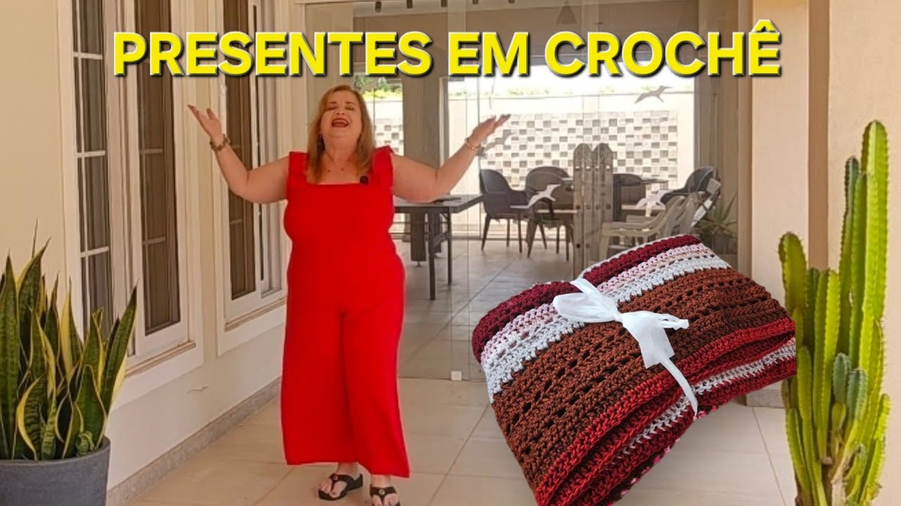 Peças em crochê que dei de presente + dicas