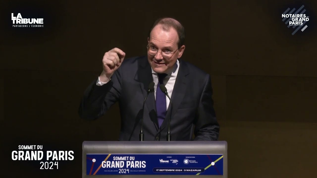 Ouverture du Sommet du Grand Paris 2024 avec Eric GUIARD (Chambre des Notaires de Versailles)