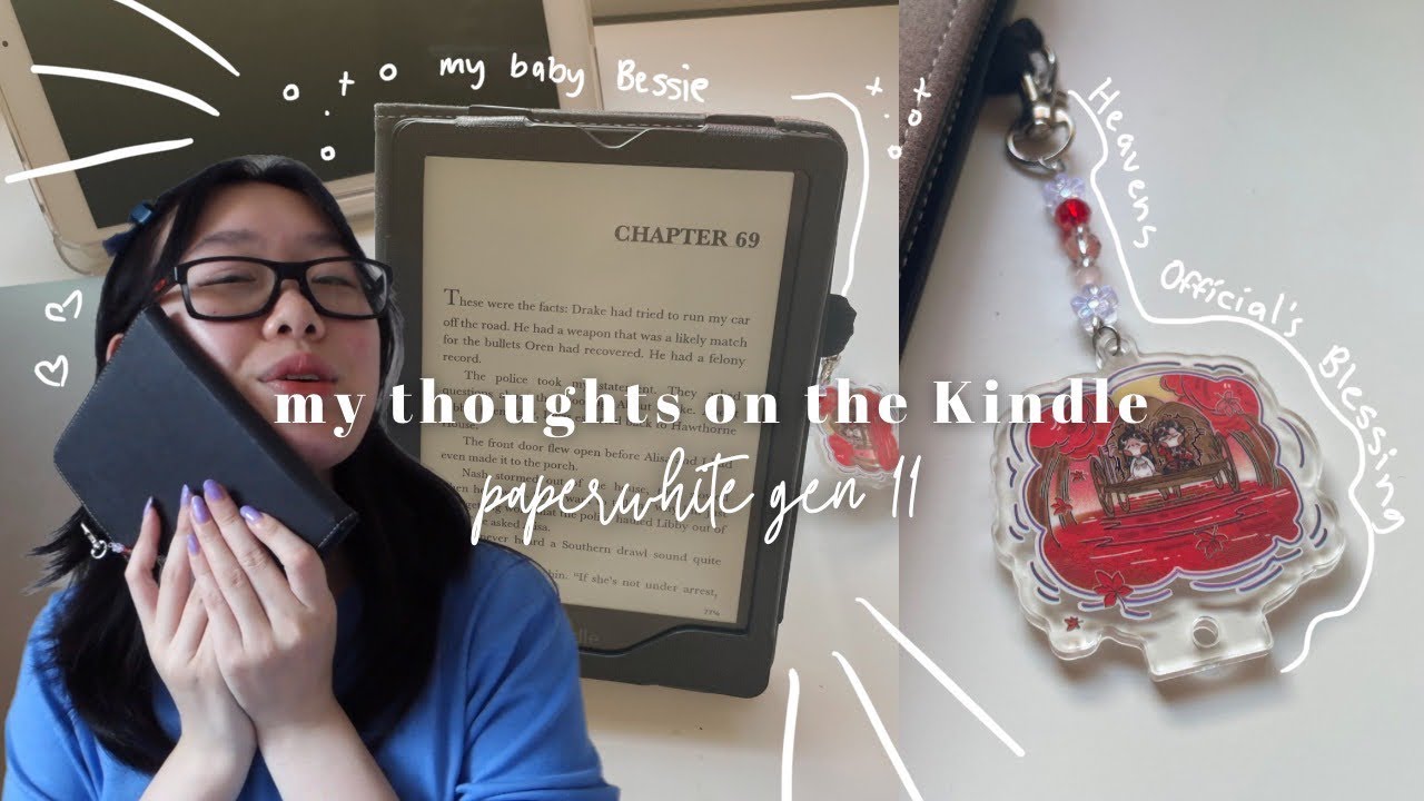 reasons why I bought a kindle and why you should too | my review on the kindle 💕