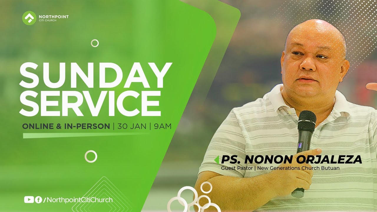 Covenant of Prosperity with Ps. Nonon Orjaleza |  Sunday Service