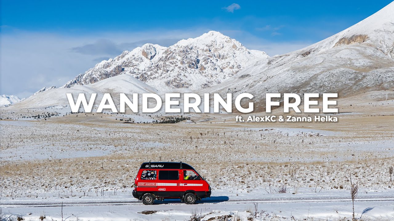 Wandering Free - First snow of the year