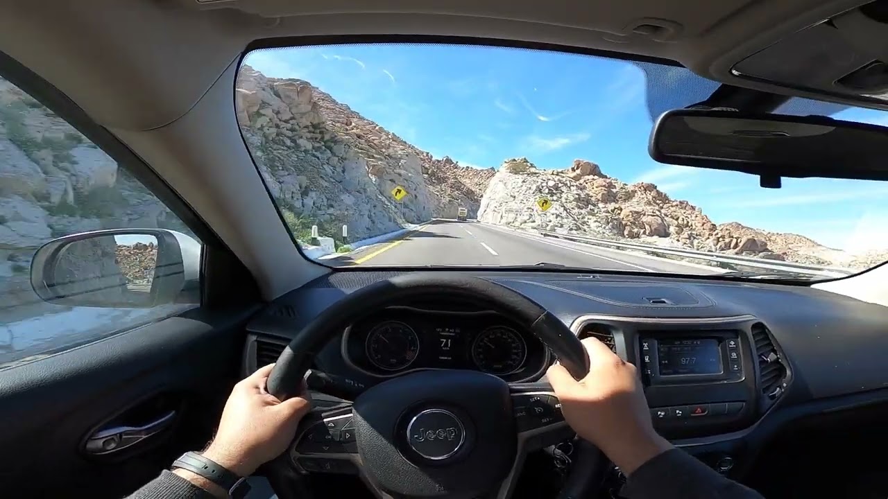 2015 Jeep Cherokee - POV Drive - La Rumorosa