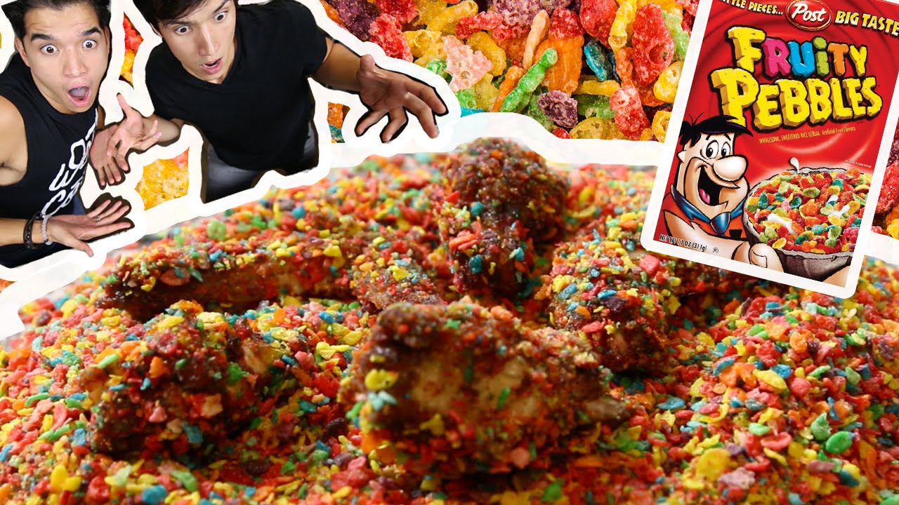 DIY RAINBOW CHICKEN WINGS!! 🌈 🌈 🌈 🌈 🌈 🌈 🌈