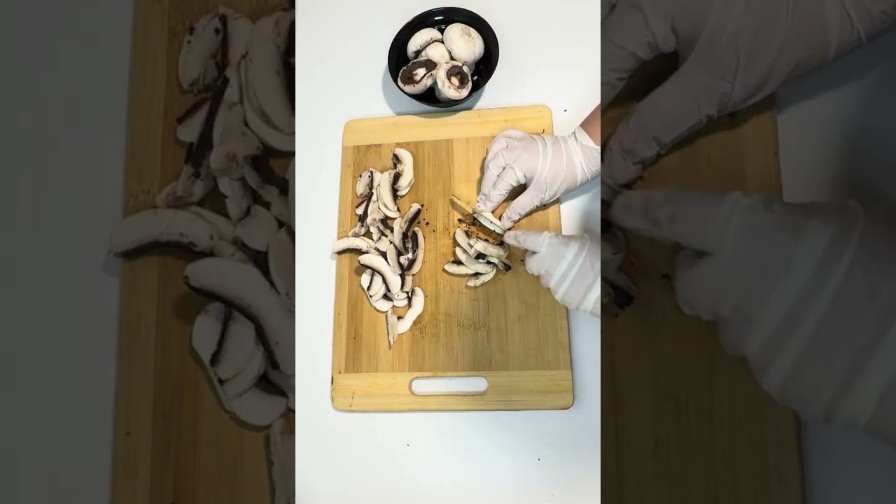 Champignons de Paris طريقة تنضيف و تخزين الفطر