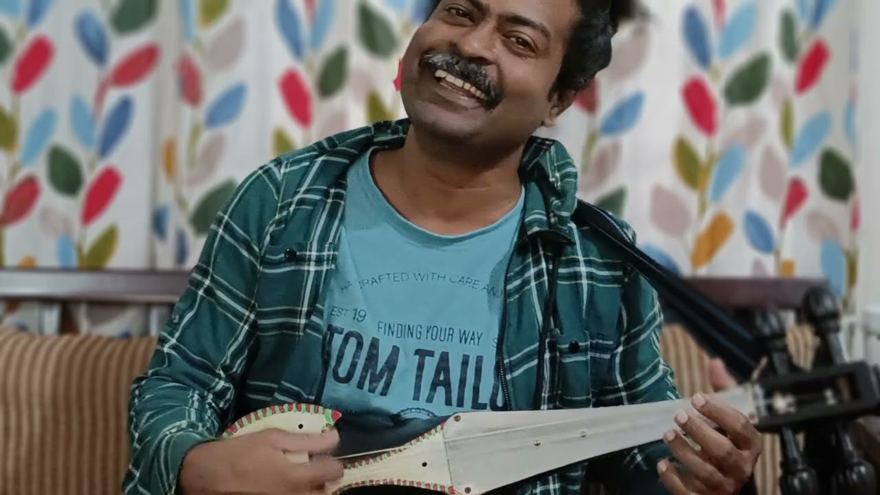 পাগল মন মনরে, মন কেন এত কথা বলে|| দোতারায় লোকগান|| সহজ দোতারা বাদন|| Dotara & Folk Song||