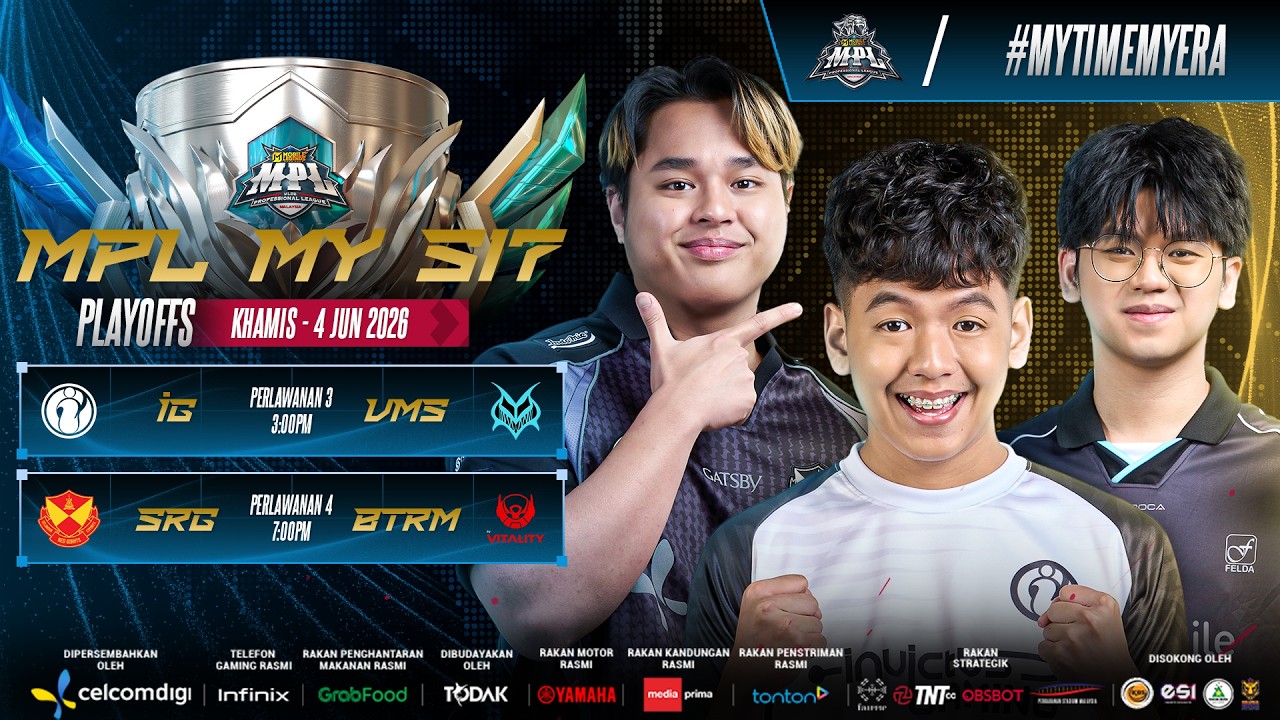LIVE | [BM] MPL MY Season 17 Playoffs Hari 2
