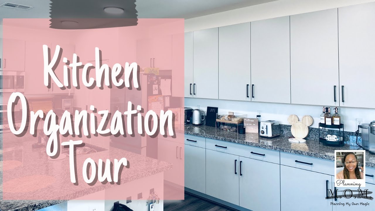 Kitchen Organization Tour | Rose Gold & Monochrome Gray | Amazon Kitchen Finds