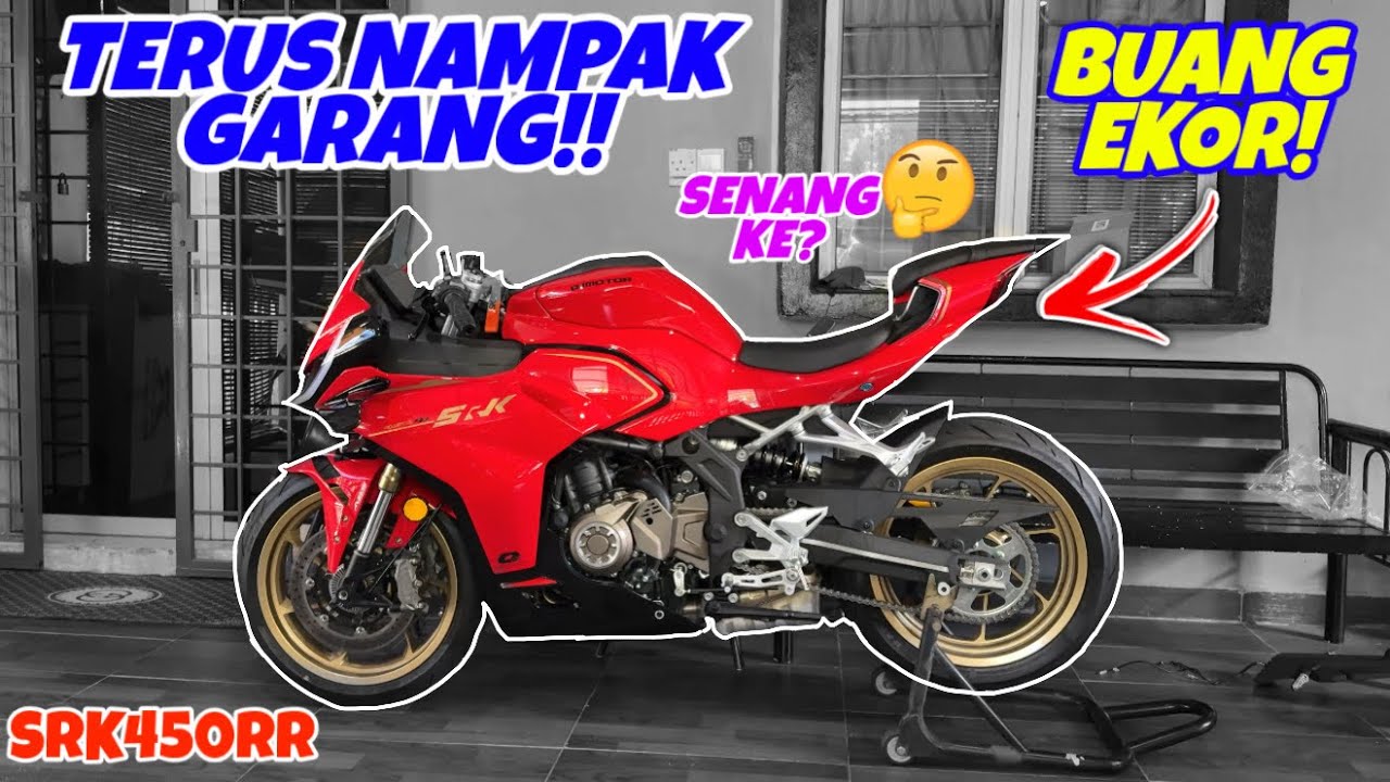 #1082 CARA BUANG EKOR QJMOTO SRK 450RR! | AUTO HENSEM WEY!!!!!