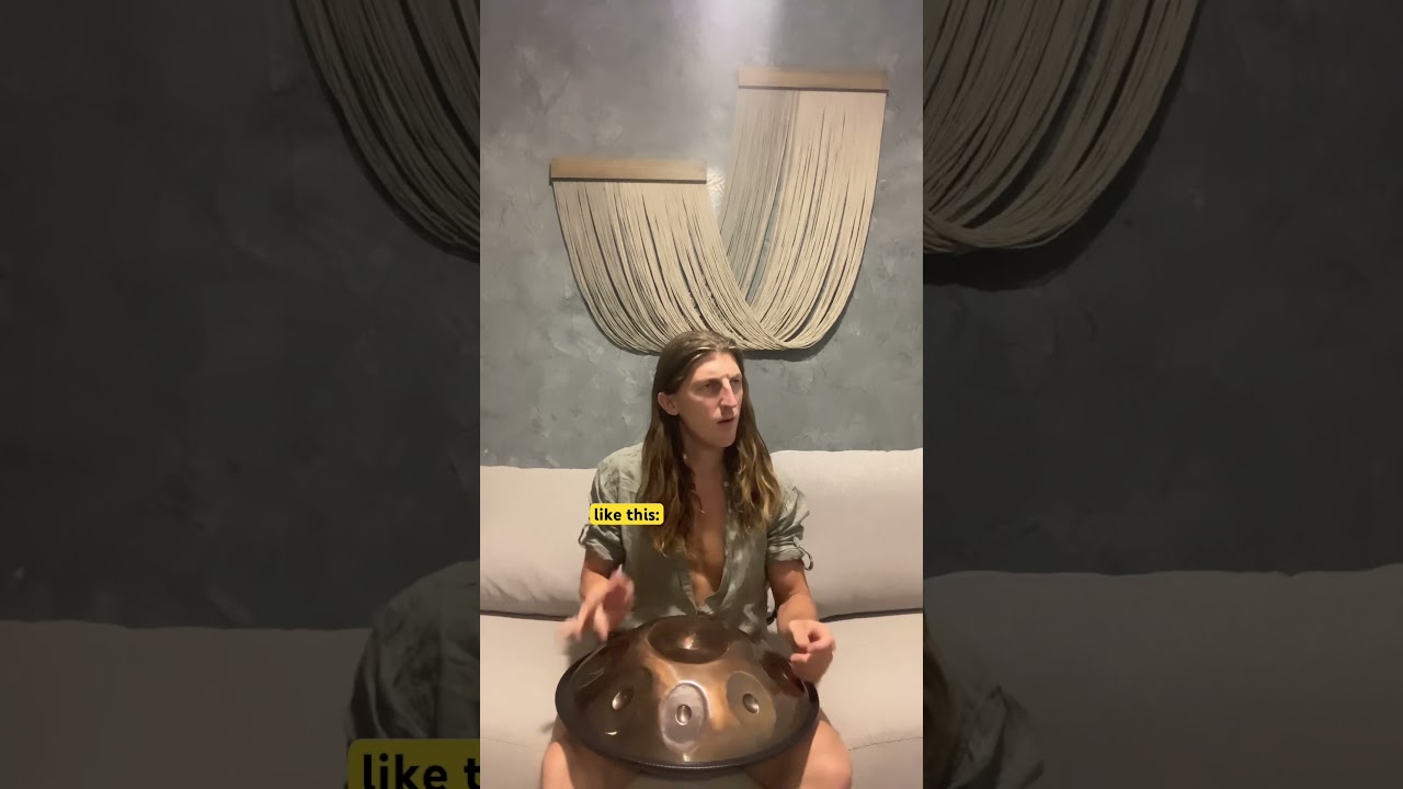 How to play the Handpan FAST #handpan #mindfulpresence #meditationmusic