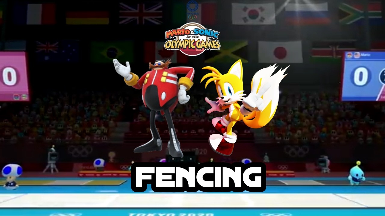 Mario & Sonic At The Tokyo 2020 Olympic Games Fencing # 87 (Team Dr.eggman)