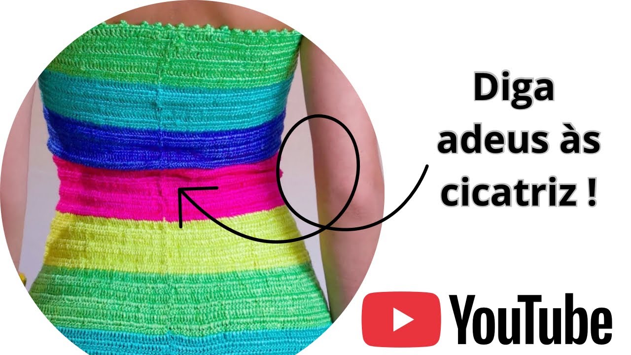 NUNCA MAIS cicatriz no croch&ecirc; 😱 | Acabamento PERFEITO