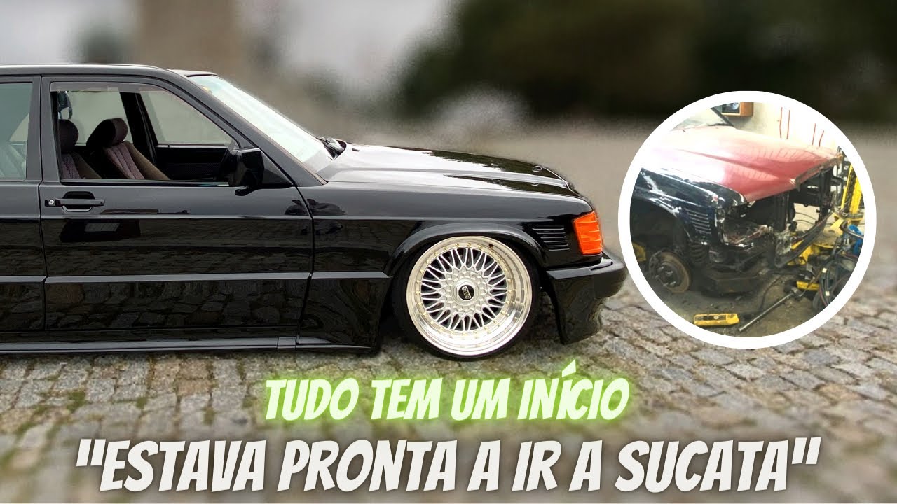 Ele foi corajoso! Mercedes 190 “Ela estava pronta a ir a sucata” Hoje ela buga o role