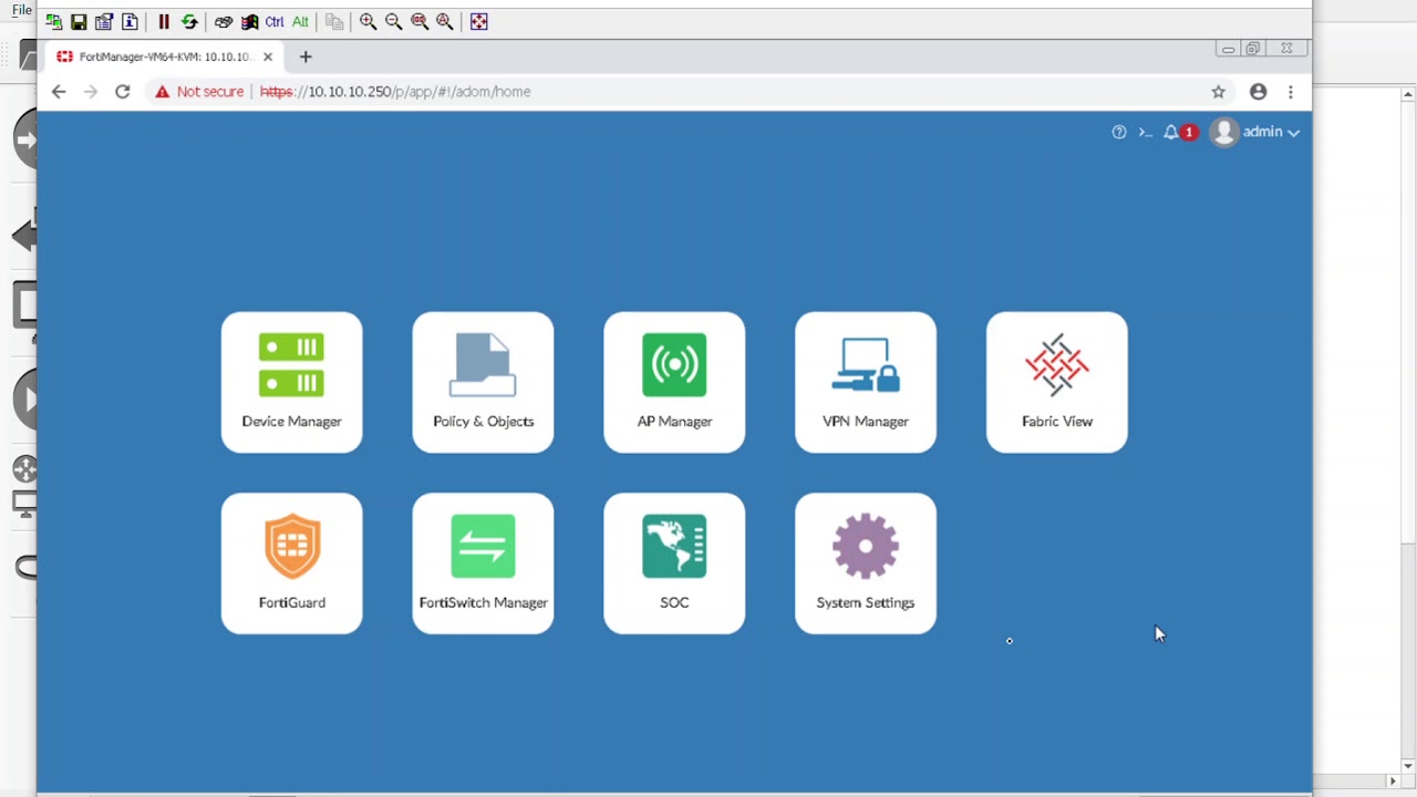 2 NSE 5 Exploring the FortiManager's GUI