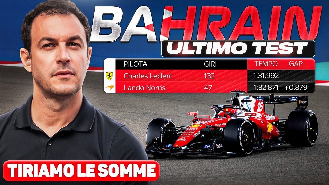 Test F1 Bahrain conclusi: chi vola davvero e cosa aspettarsi dal debutto di Melbourne