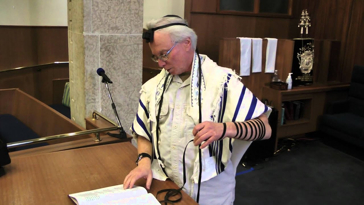 How to put on Tallit and Tefillin