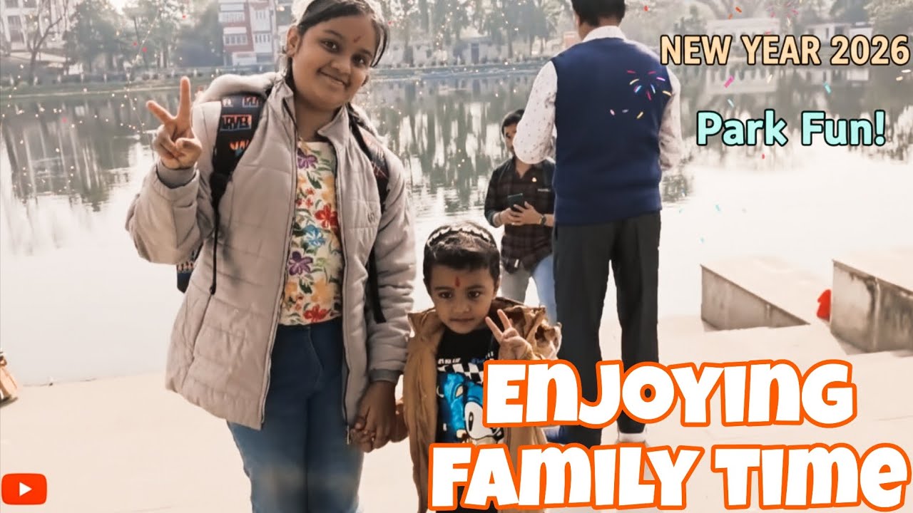 Enjoying family time @Park #celebration  #happynewyear #parkfun #2026 #vlog #family #familytime 