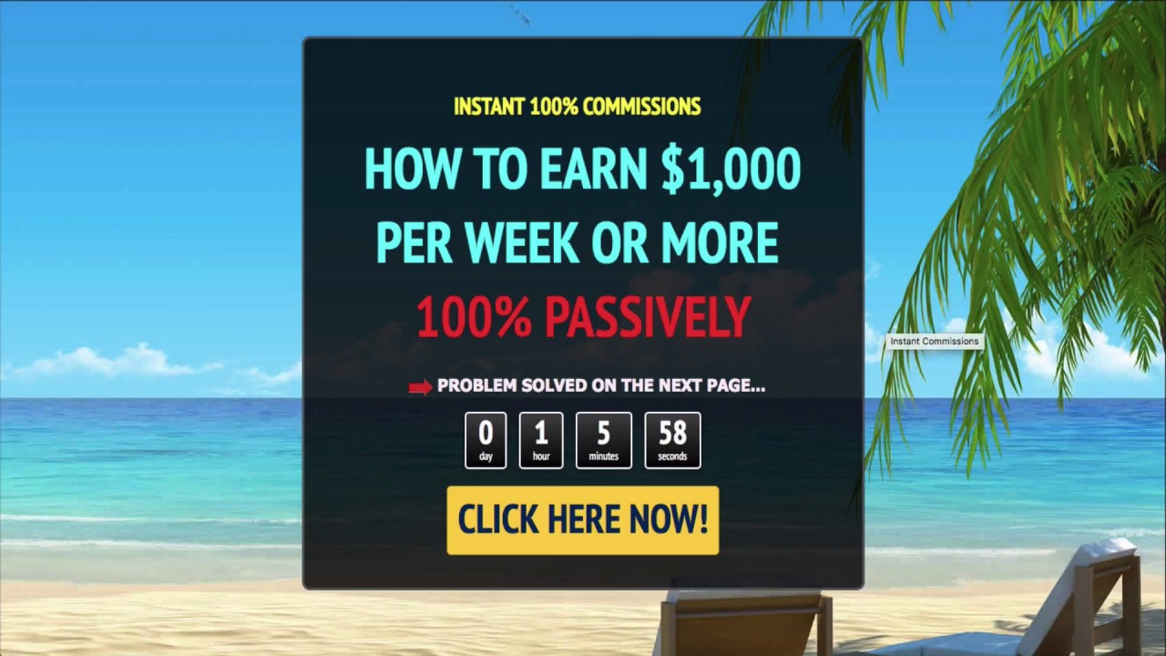 Instant Commission System - Earn 100% Instant Commissions Online!