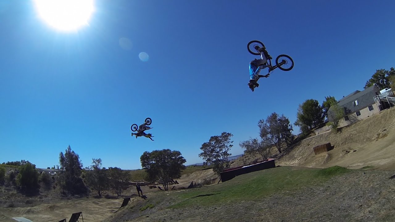 Mike Montgomery preppin for Red Bull Rampage - Deft Family
