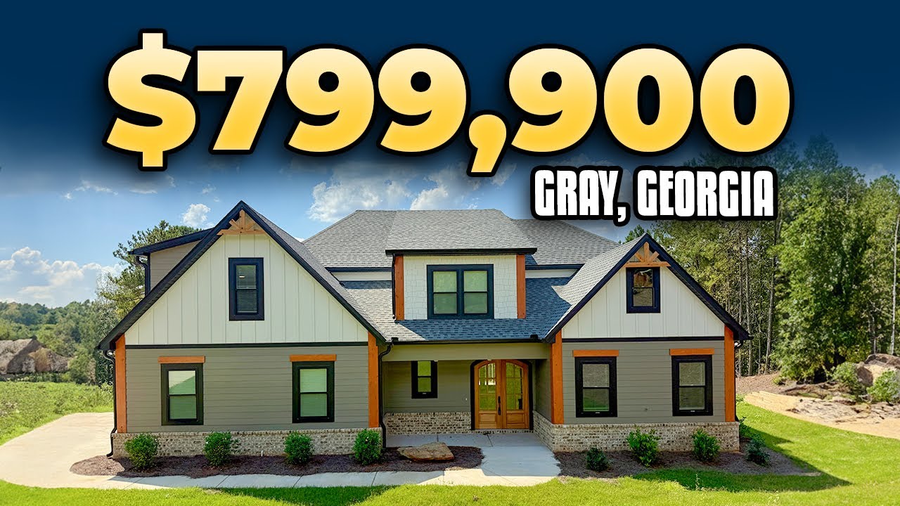 Moving to Gray GA? Explore This Stunning Riverfront Home!