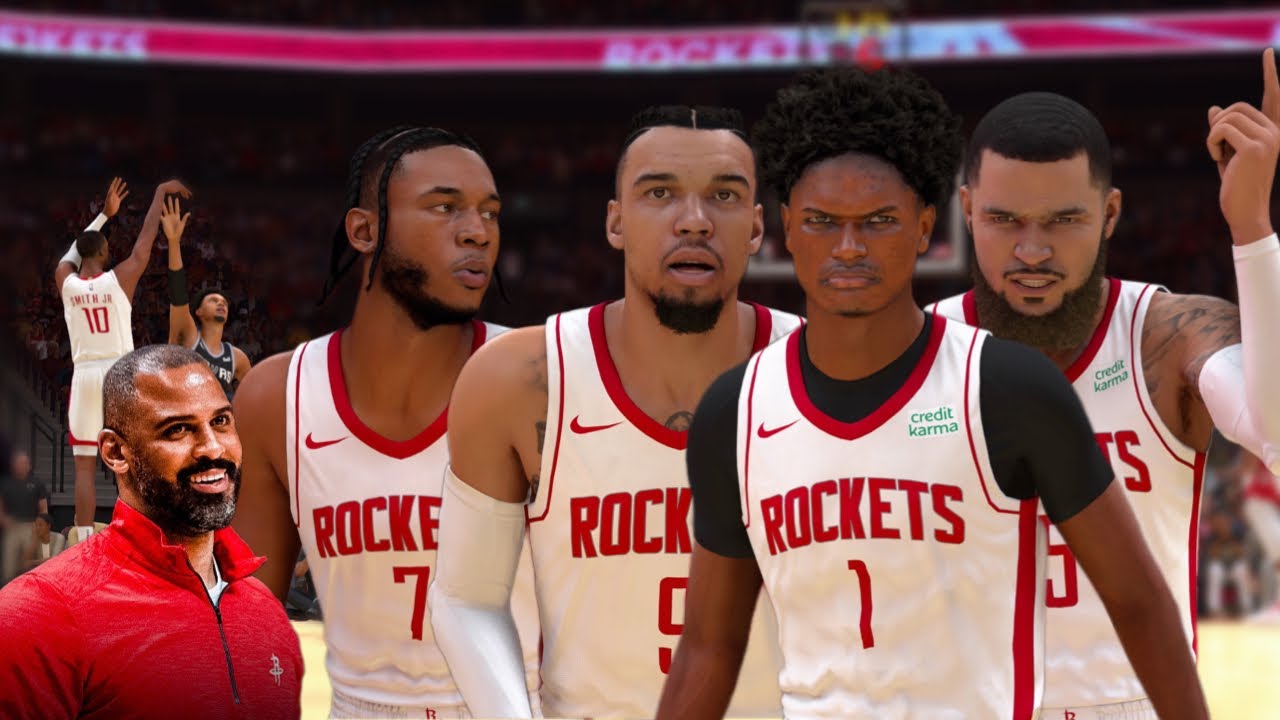 Dillon Brooks & Fred VanVleet Make Their Houston Rockets Debut in NBA 2K24 Play Now Online 🚀