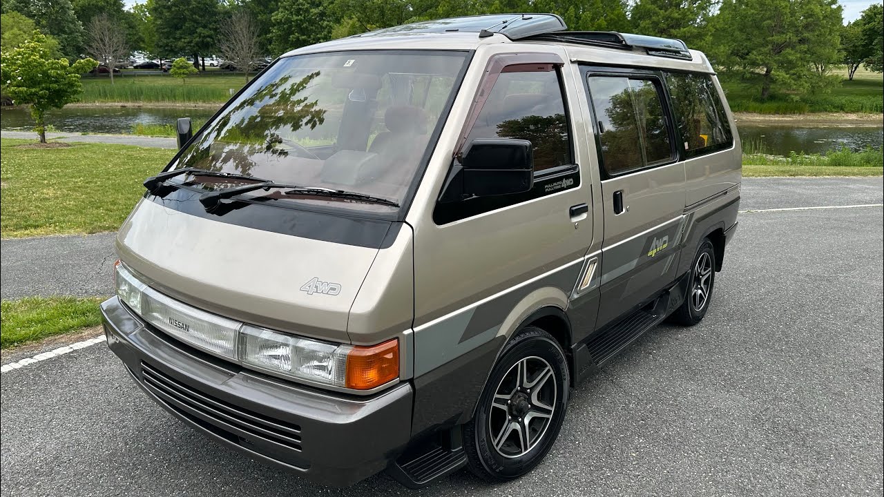 1992 NISSAN VANETTE LARGO SUPER SALOON 4WD - TURBO DIESEL - JDM - Walk Around