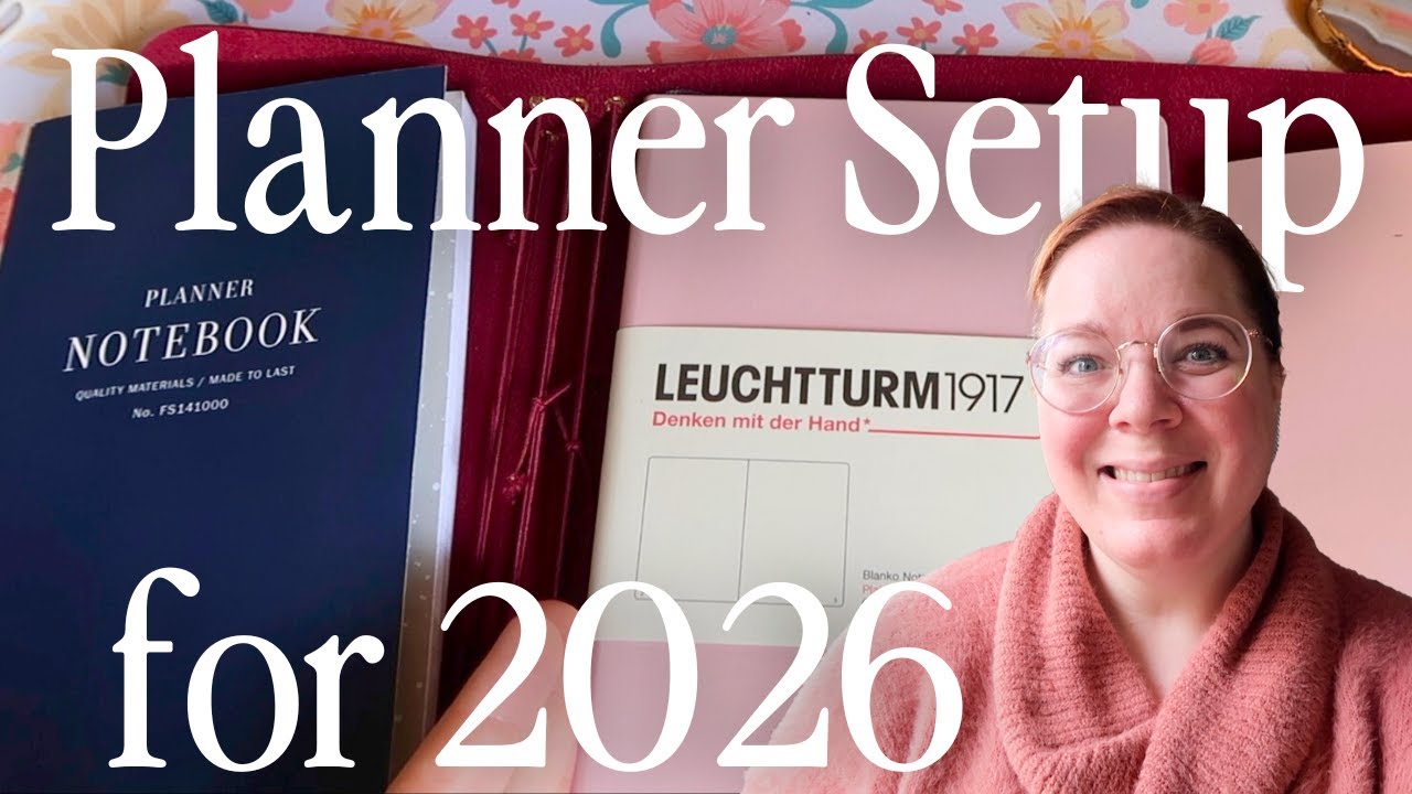 Моя новая система планирования на 2026 год! | Настройка планировщика на 2026 год