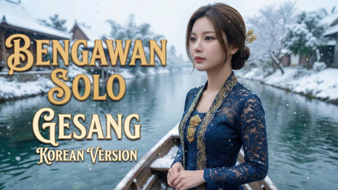 Bengawan Solo - Gesang Cover Versi Korea Paling Syahdu Dan Jernih