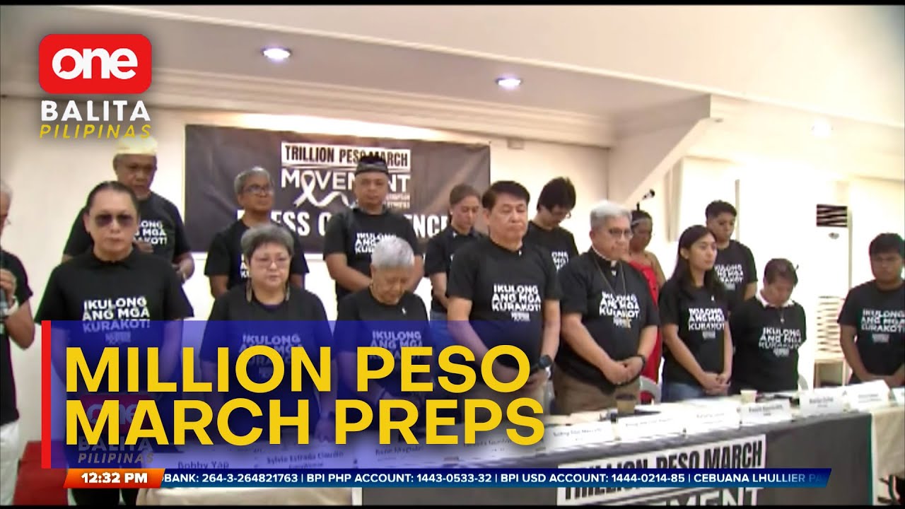 Mga grupo sa Million Peso March, hindi raw mananawagan ng resignation | One Balita Pilipinas