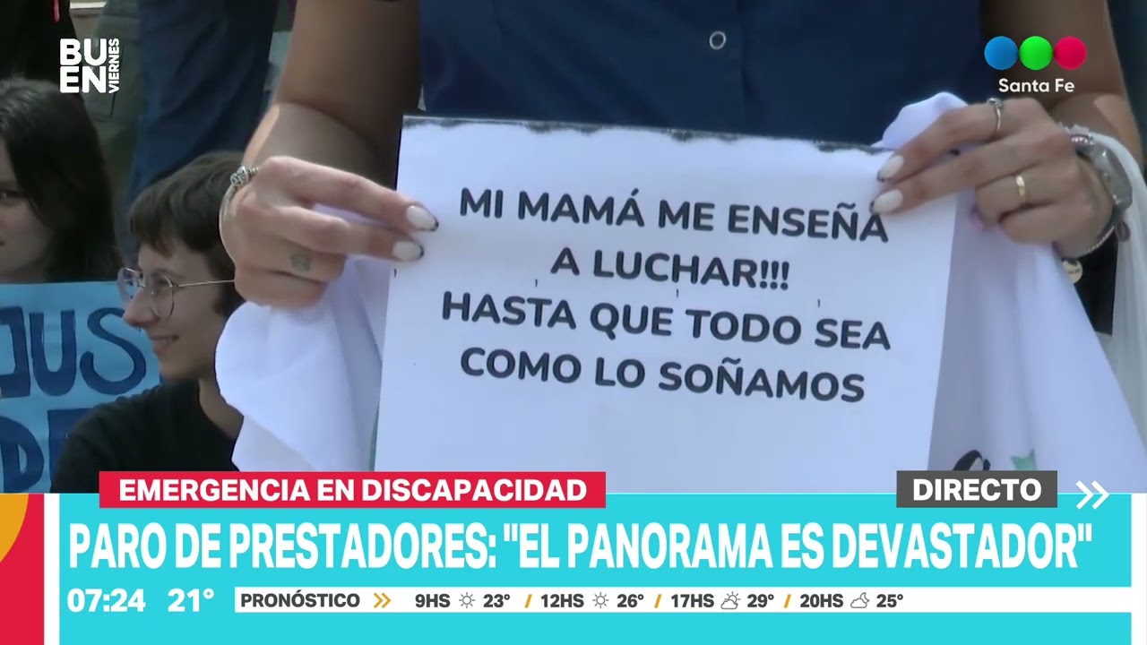 Paro de prestadores de discapacidad por atrasos en los aranceles y pagos