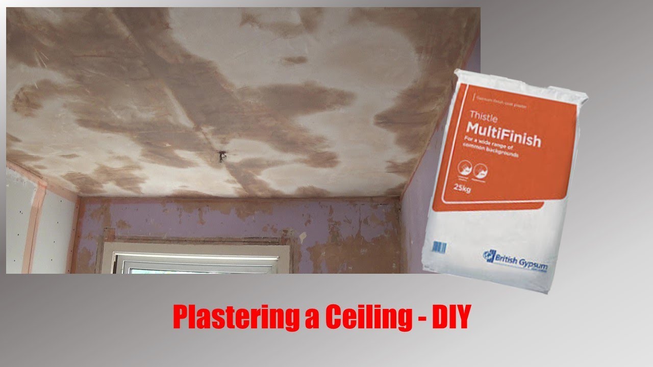 Plastering a Ceiling - DIY
