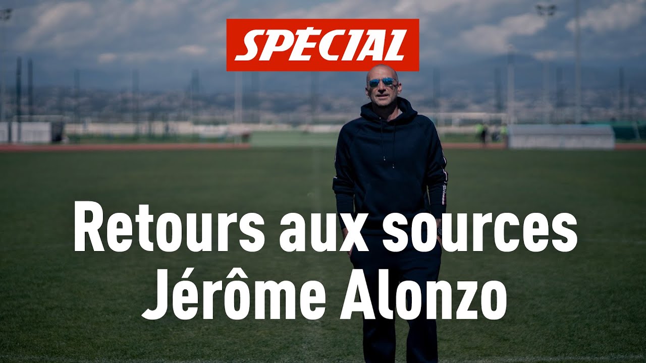 Quand Jérôme Alonzo retourne sur son terrain d'enfance à Antibes !