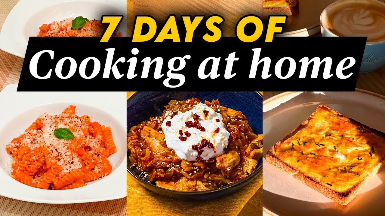 Life Cooking Vlog | A week of home cooking of tasty & quick recipes