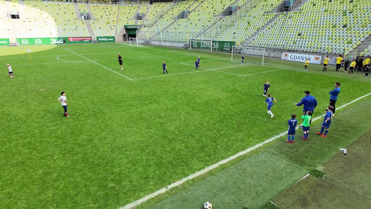 Gedania Gdańsk - Pogoń Lębork, InvestGDA CUP 2025, rocznik 2017, 2025.06.05