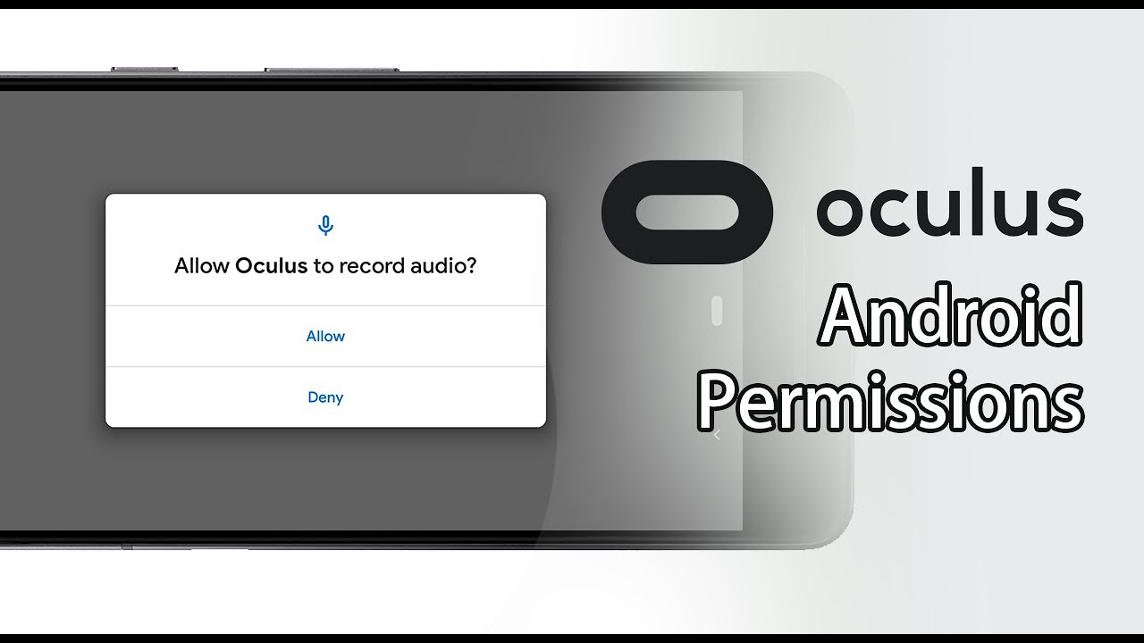 How to remove Oculus VR Android permissions.