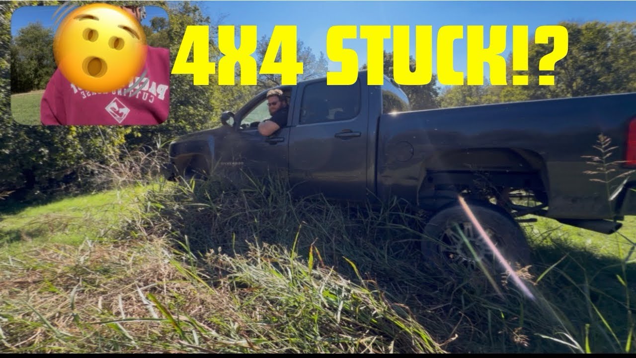 How to get a 4x4 Chevy Stuck!
