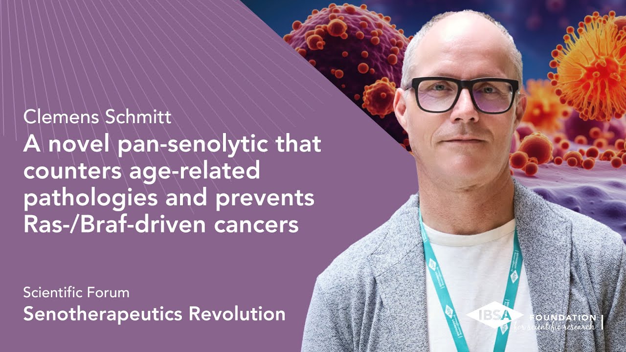 Clemens Schmitt | Senotherapeutics Revolution Forum - Lugano