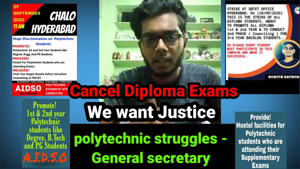 Polytechnic struggles- General secretary || We want justice || Cancel Diploma Exams
