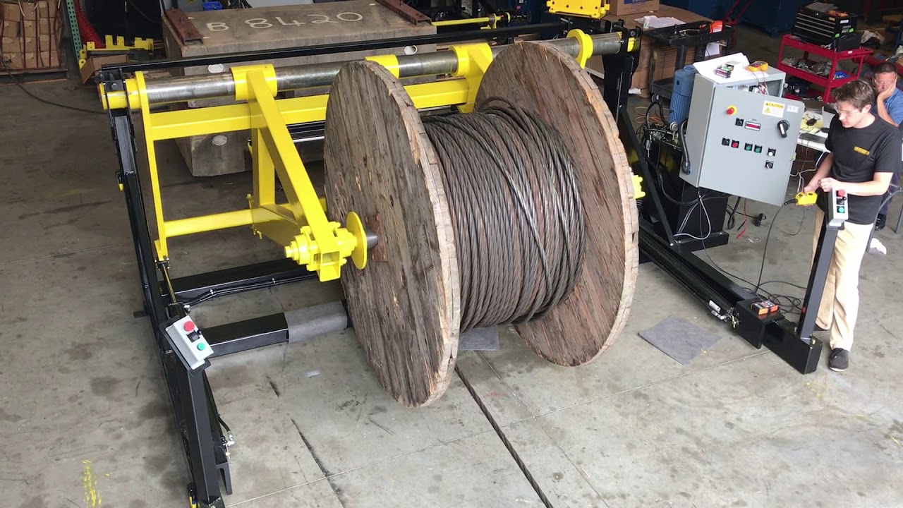 Chant Engineering's 15K FMTU Reeling Machine