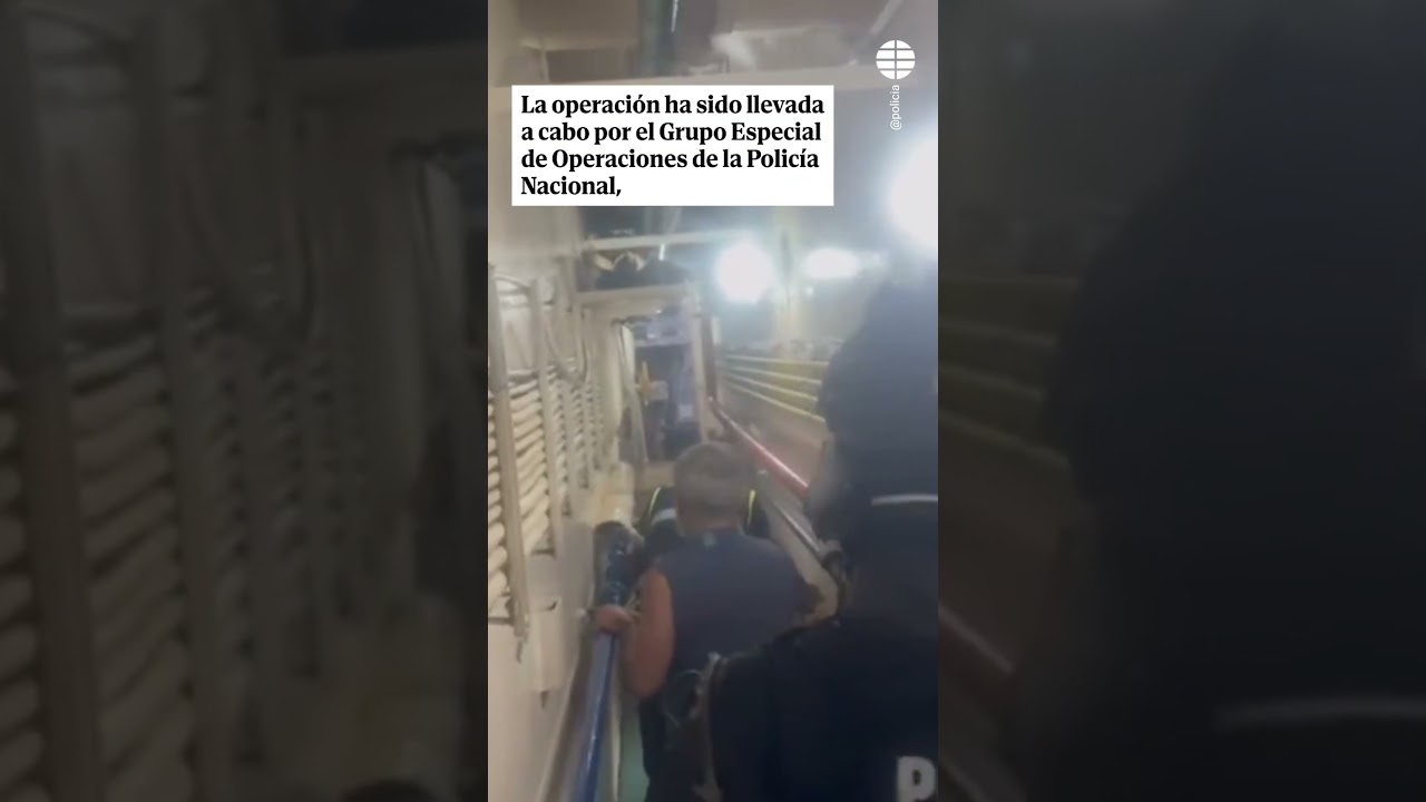 Nueve detenidos tras interceptarse un buque que transportaba 6.500 kilos de coca&iacute;na #Buque #Coca&iacute;na