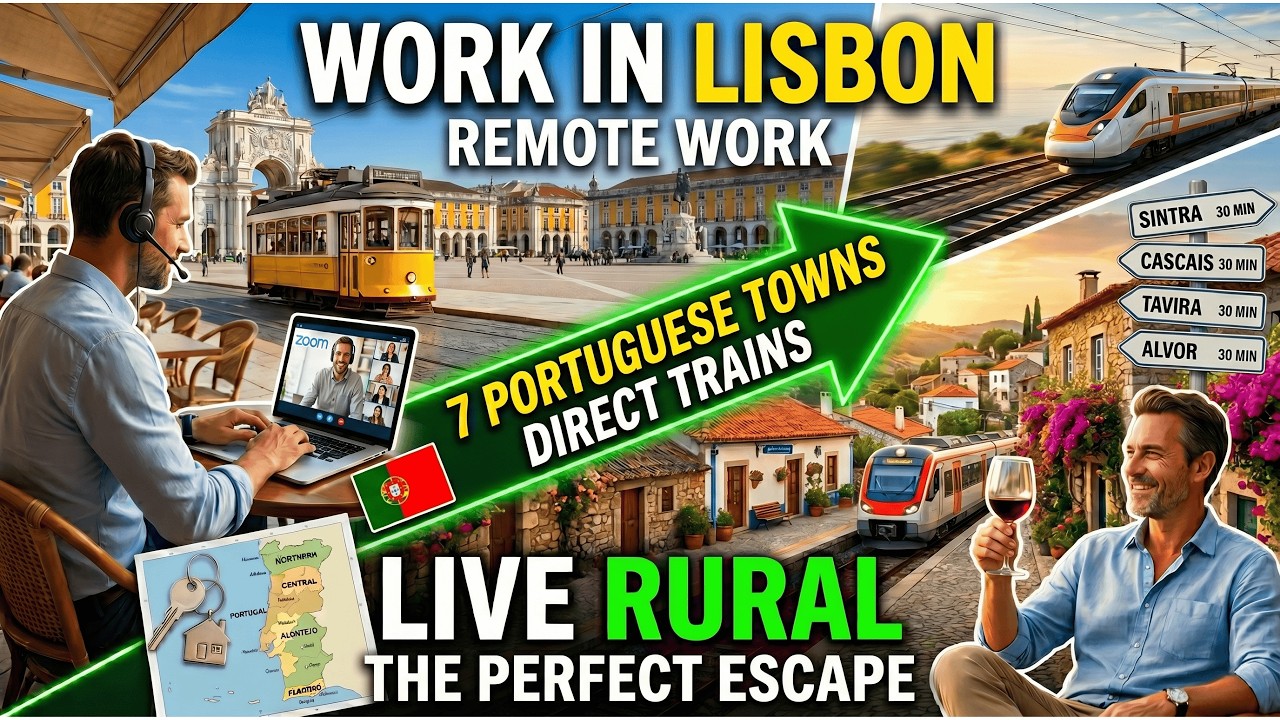 Work in Lisbon, Live Rural: 7 Portuguese Towns With Direct Trains
