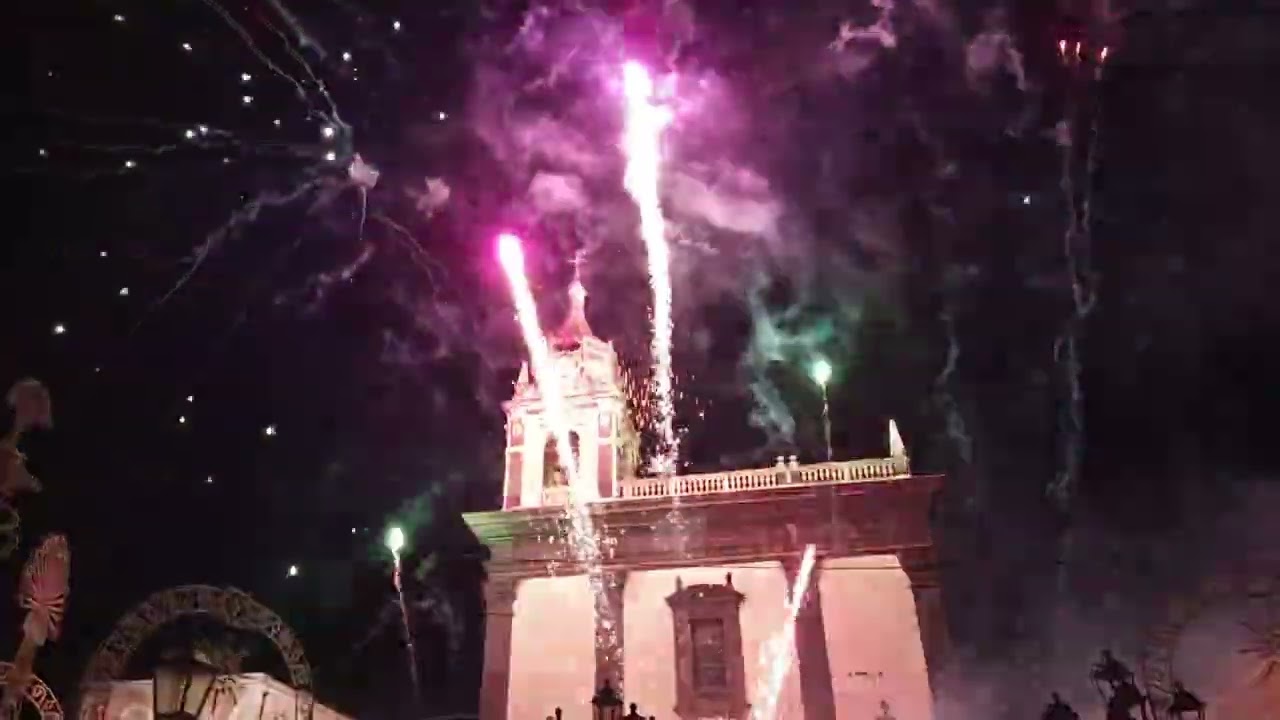 Festa di san Mauro patrono di Viagrande partito Scalatelli di pirotecnica Fa.Si.Ma san Venerina