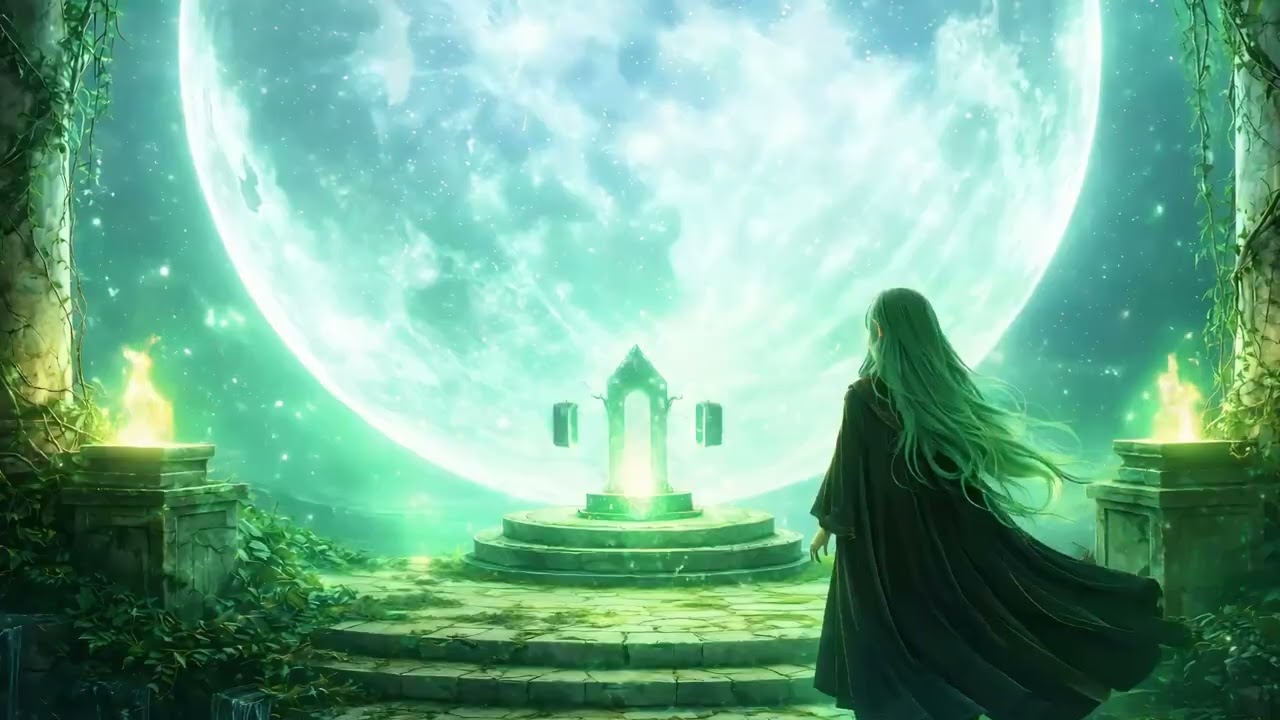 The Forgotten Moon Temple — Medieval Fantasy Lofi