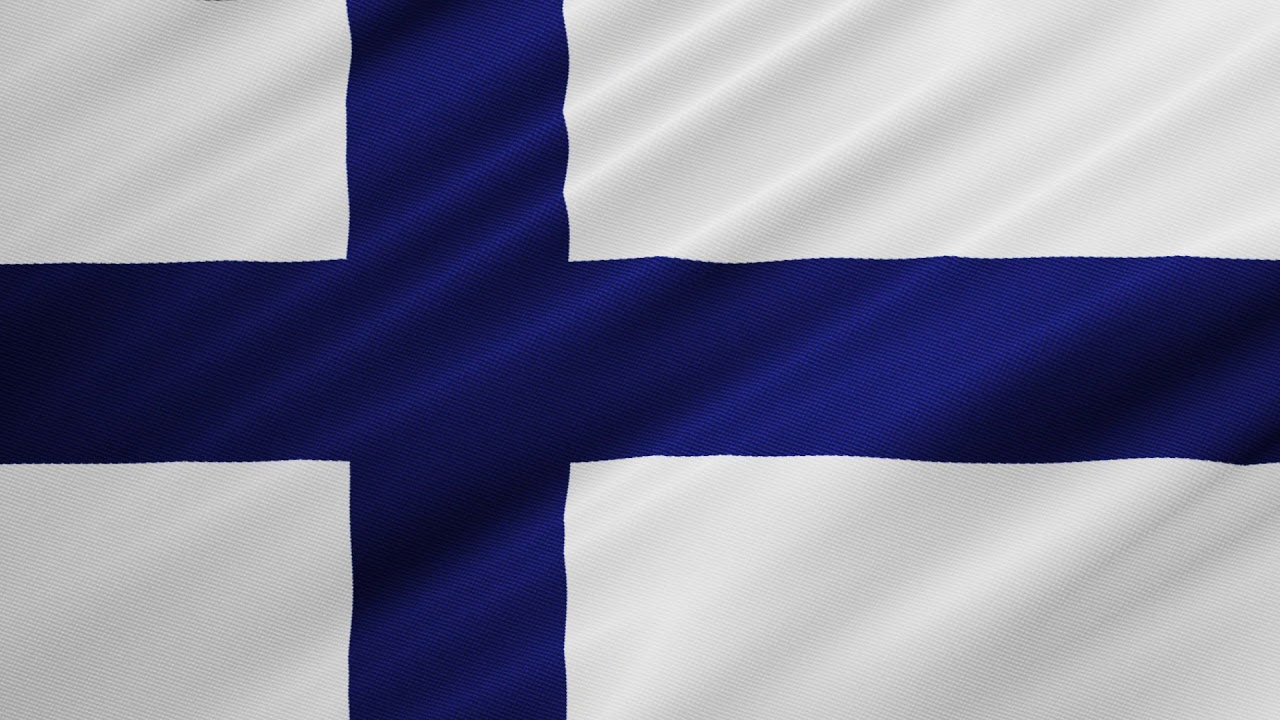 Flag of Finland Waving [FREE TO USE]
