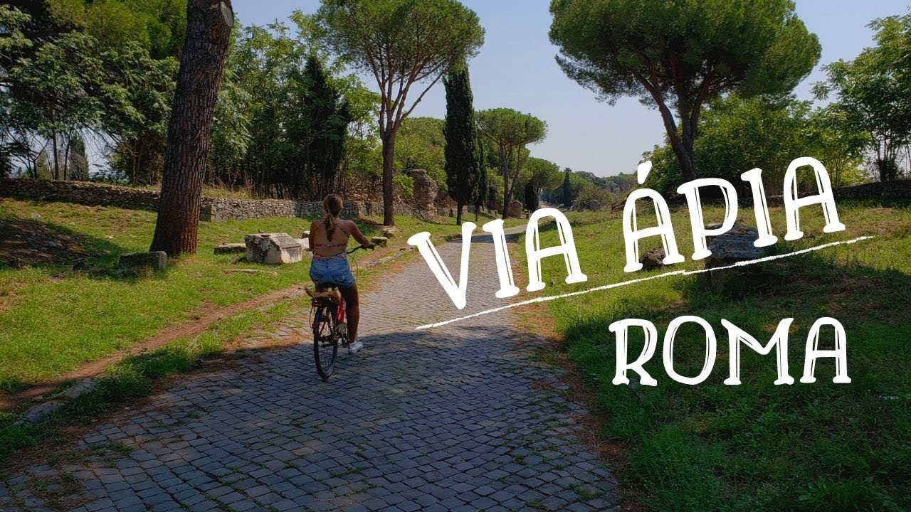PEDAL EM ROMA - VIA ÁPIA E AQUEDUTOS