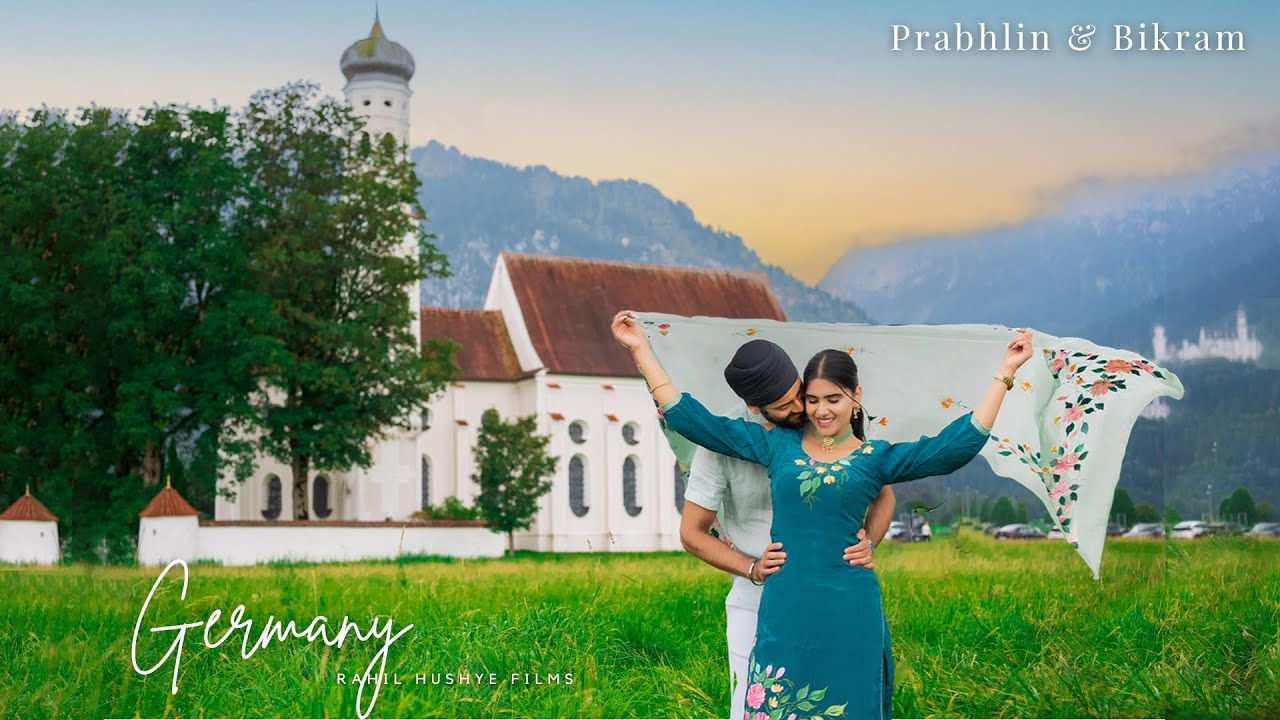 Enchanting Punjabi Pre Wedding in Germany | Prabhlin & Bikram’s Epic Love Journey 💍