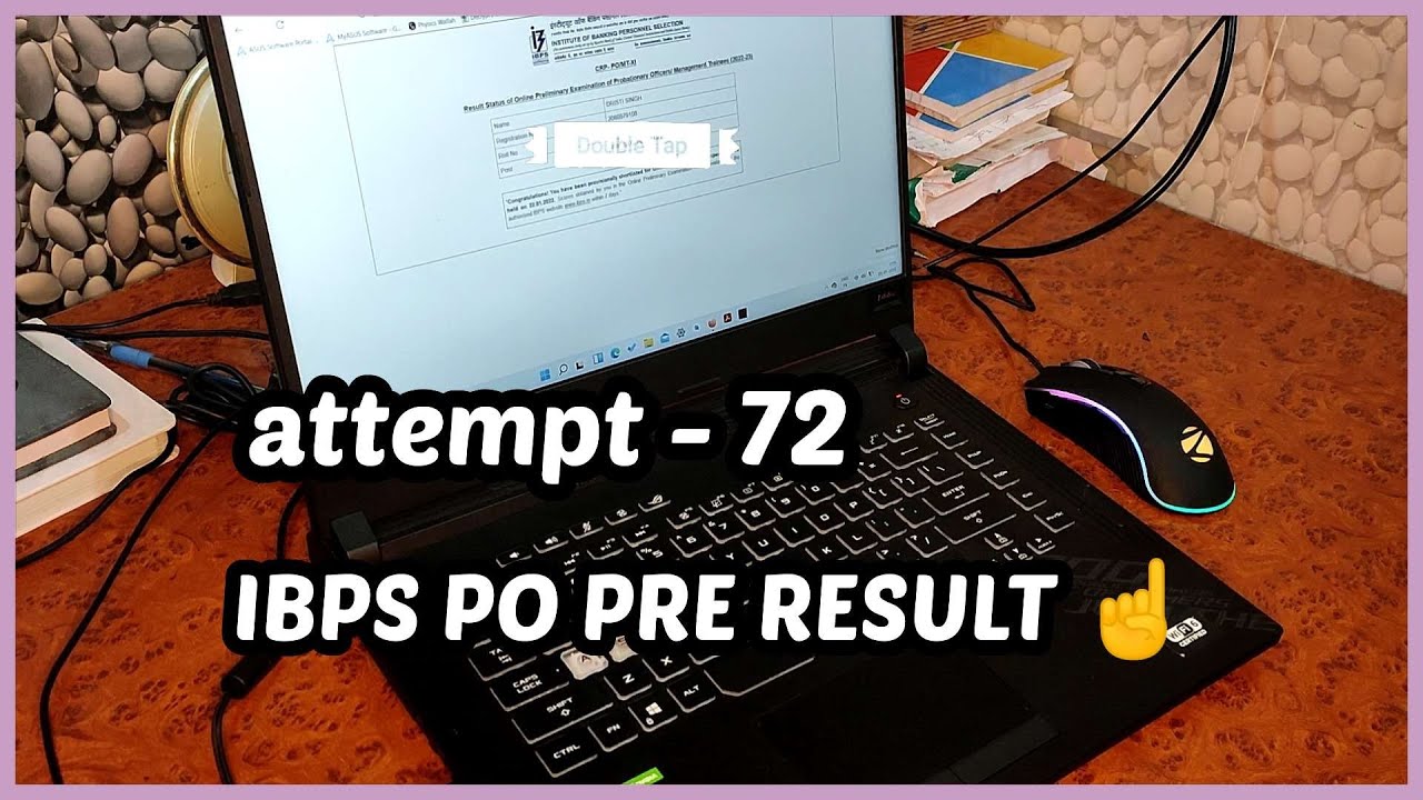 MY IBPS PO PRE RESULT ......☝what's yours?