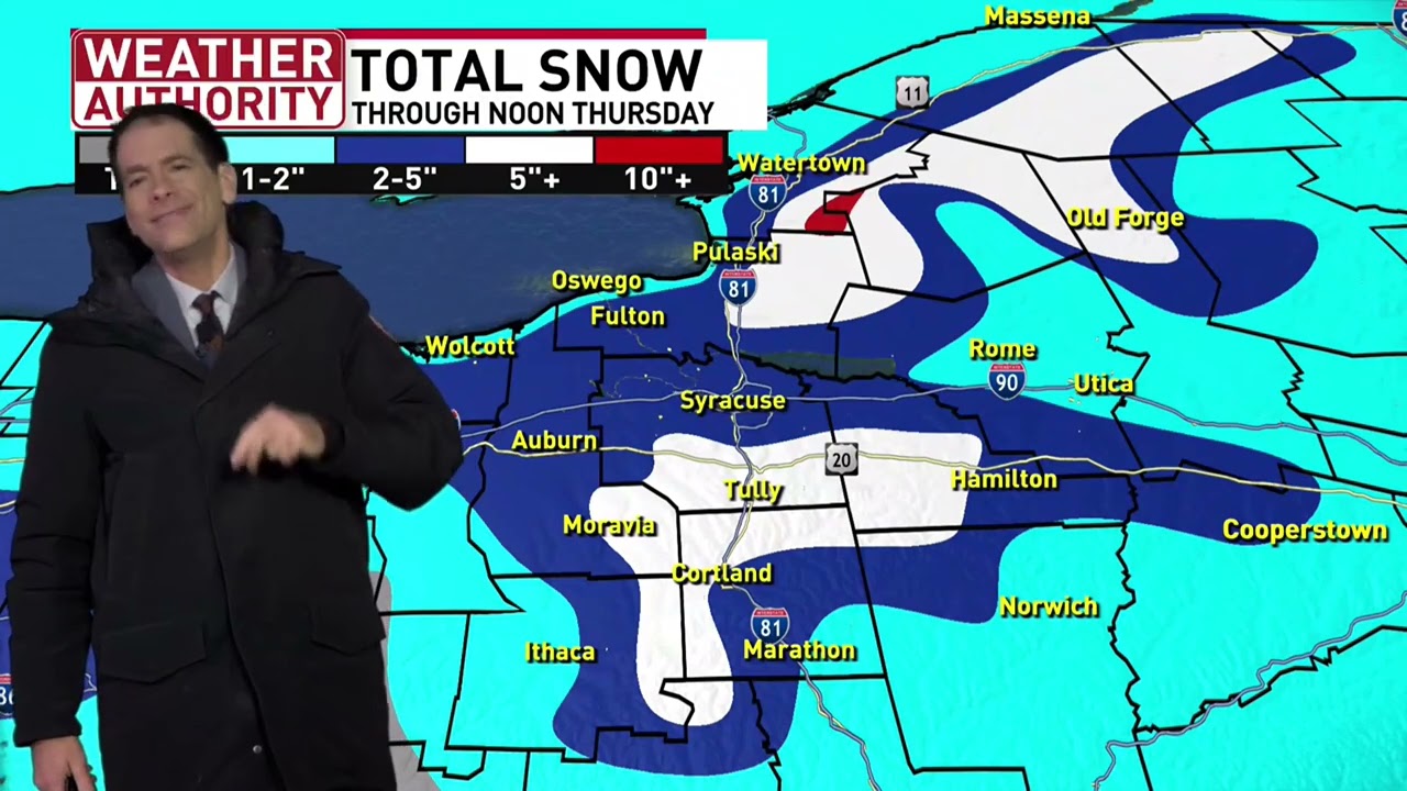 Some new wind and snow returns Wednesday. I've got timing and snow totals through Thursday morning.