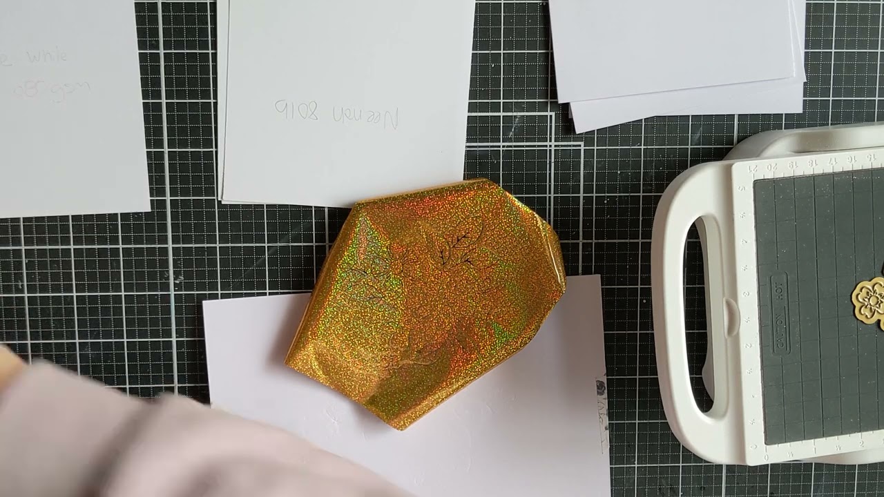 Hot Foiling With Couture Creations Go Press n Foil Machine