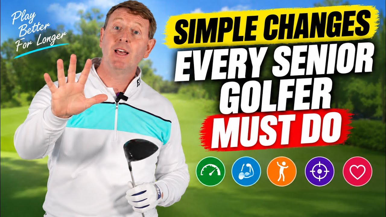 Proste zmiany w swingu, kt&oacute;re musi wprowadzić każdy starszy golfista