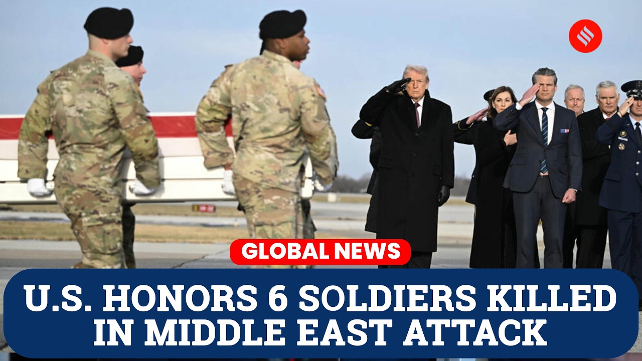 Donald Trump Honors Six U.S. Soldiers Killed in Iran Attack